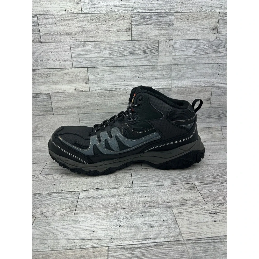 Skechers Work Steel Toe Waterproof Slip Resistant Men's‎ Boots Size 10.5